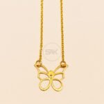 Bold Butterfly-Shaped Pendant