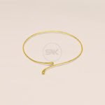 Sparkling Unique Design Gold Plated Necklace