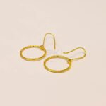 Vibrant Personalized Round Shaped Earring
