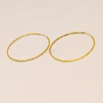 Sterling Personalized Round-Cut Earring
