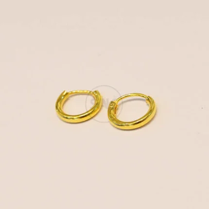 Minimal Princess Gold Plated Earring