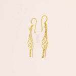 Fashionable Modern Infinity Knot Earring