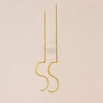 Tungsten Carbide Wedding Long Earring