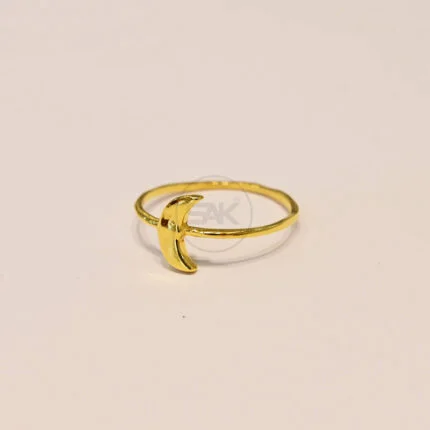 Shining Moon Artistic Ring
