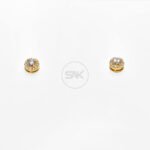 Diamond Cluster Modern Earring