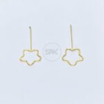 Magical Star Cut Halo Earring
