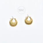 Art Deco Gold Plated Trendy Earring