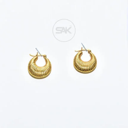 Art Deco Gold Plated Trendy Earring