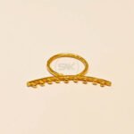 Bold and Beautiful Gold Plated Ring