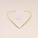 Vibrant Artistic V Shaped Necklace