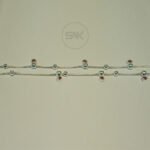 Modern Bar Chain Anklet for Effortless Style