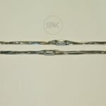 Trendy Geometric Bar Chain Anklet for Effortless Style