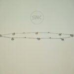 Minimalist Anklet with Helm Charms