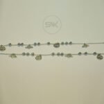 Flying Heart Anklet With Silver Pearl and Pendant