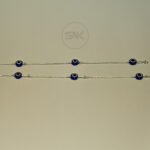 Bold Dainty Anklet with Evil Eye Charm