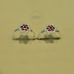 Delicate Star Toe Ring with Floral Touch