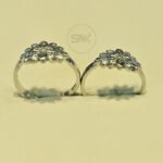 Minimalist Shining Silver Toe Ring for Effortless Style