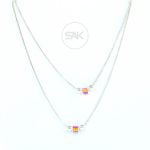 Glamorous Antique Silver Anklet