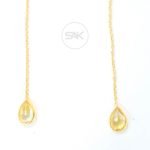 Sparkling Swarovski Crystal Drop Earrings