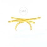 Elegant Gold Plated Eternity Ring