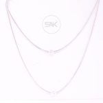 Sleek Pearl Shape Anklet for Modern Elegance